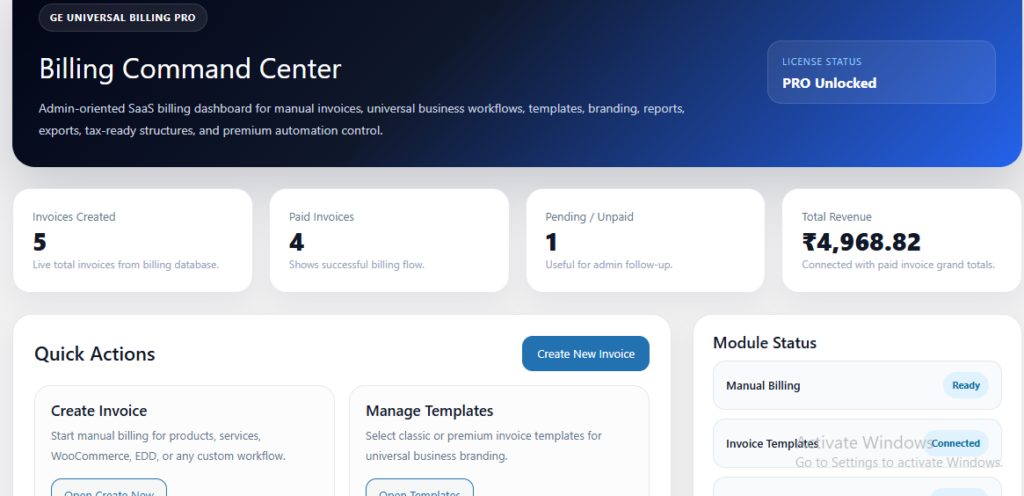 universal billing pro