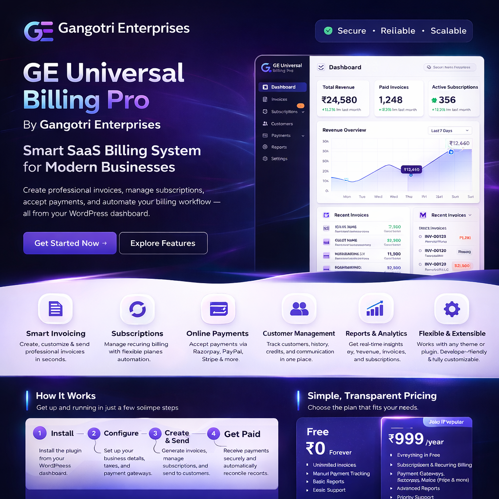 GE Universal Billing Pro